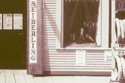 Pat Mooney's father Dave Mooney Tire and Battery Shop in Anacortes Washington circa 1942